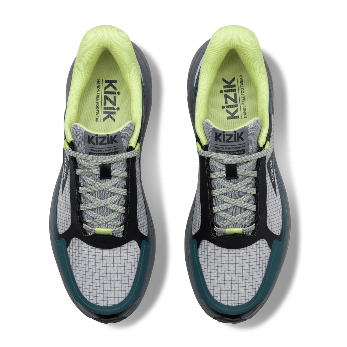 Kizik Freedom Trail (Men) - Deep Teal/Alloy