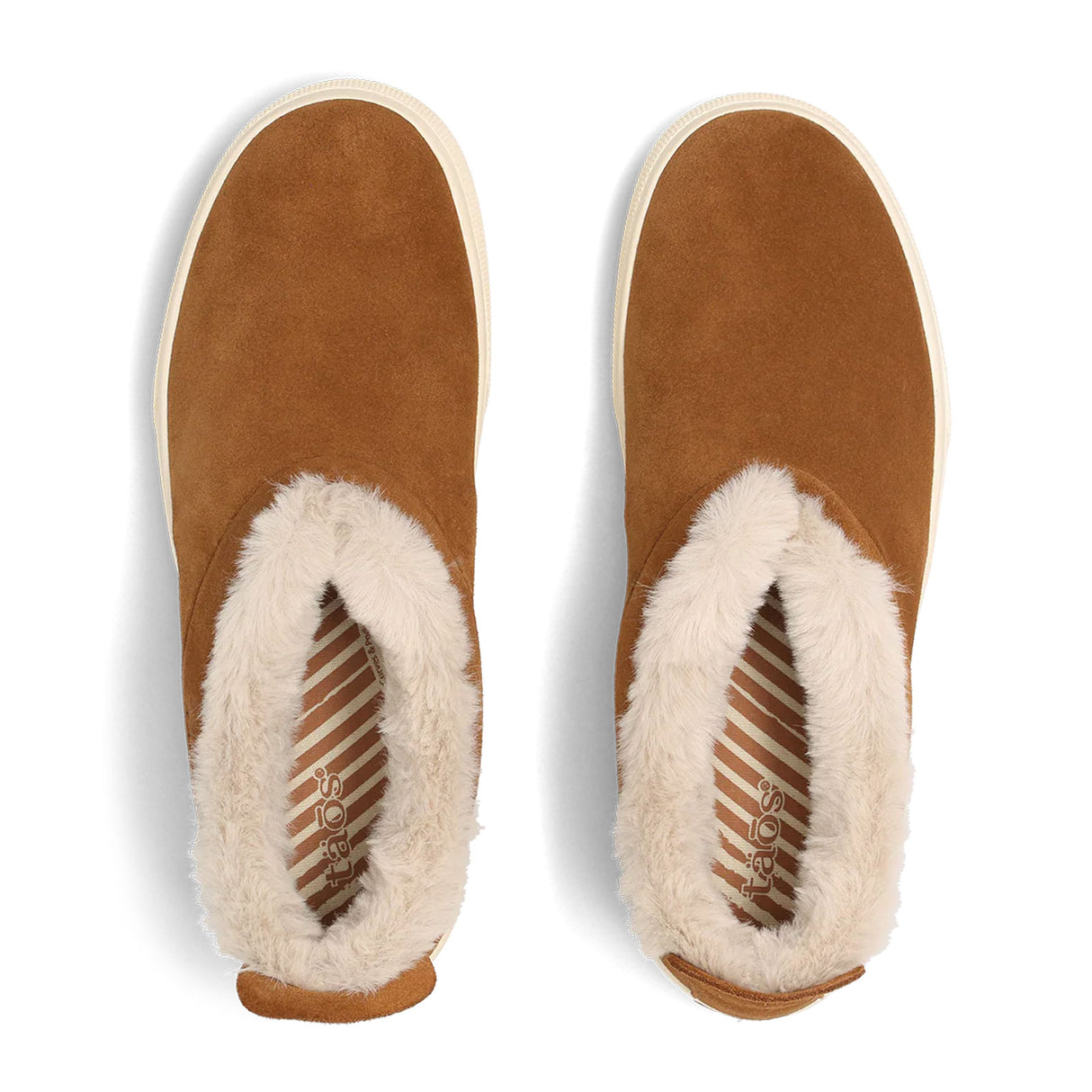 Taos Mini Chic Slip On (Women) - Chestnut Suede Dress-Casual - Slip On - The Heel Shoe Fitters