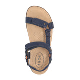 Taos Mixer Backstrap Sandal (Women) - Navy Nubuck Sandals - Backstrap - The Heel Shoe Fitters