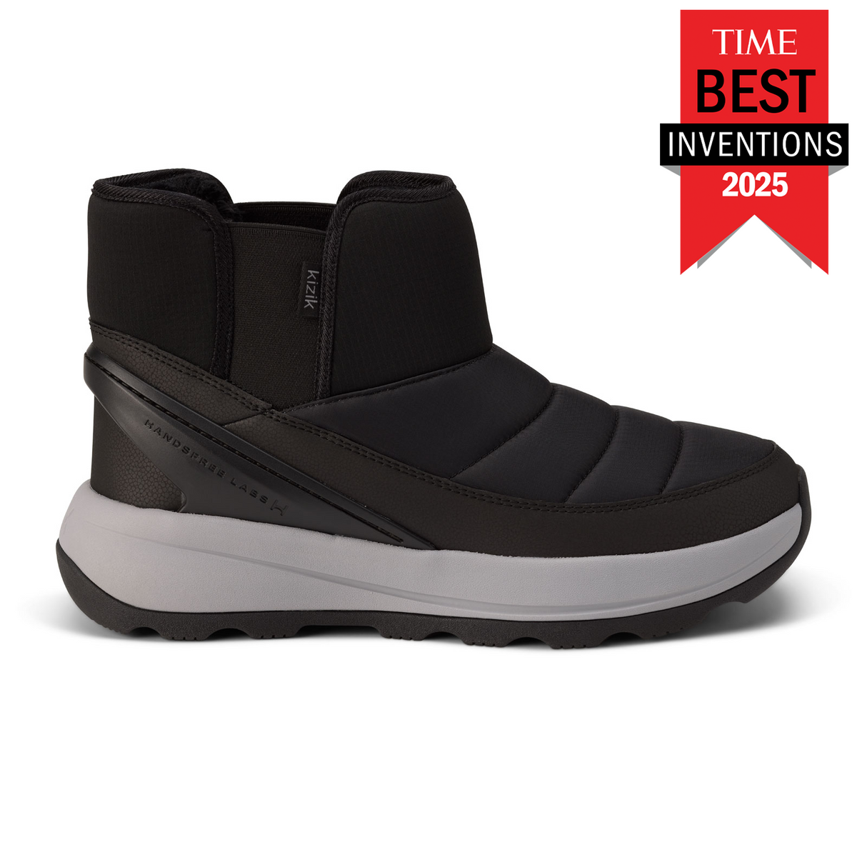 Kizik Juno 2 Low Insulated Boot (Men) - Black/Alloy