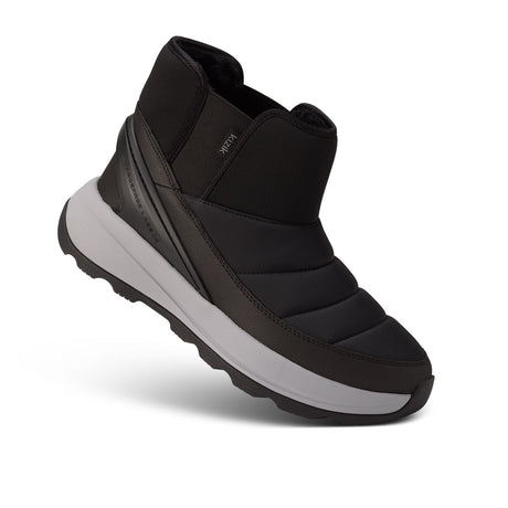 Kizik Juno 2 Low Insulated Boot (Men) - Black/Alloy Athletic - Casual - Lace Up - The Heel Shoe Fitters