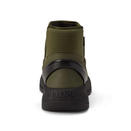 Kizik Juno 2 Low Insulated Boot (Men) - Dark Olive/Black Athletic - Casual - Lace Up - The Heel Shoe Fitters