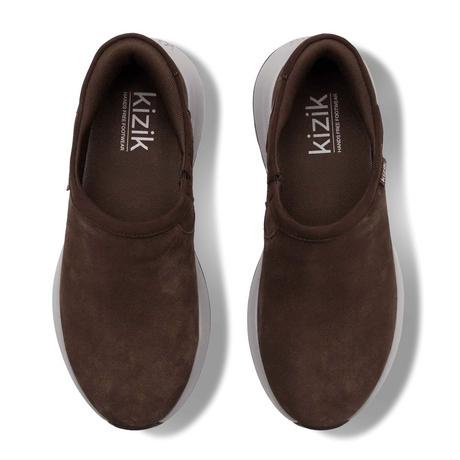 Kizik Juno 2 Moc (Men) - Demitasse/Morning Dove Athletic - Casual - Slip On - The Heel Shoe Fitters