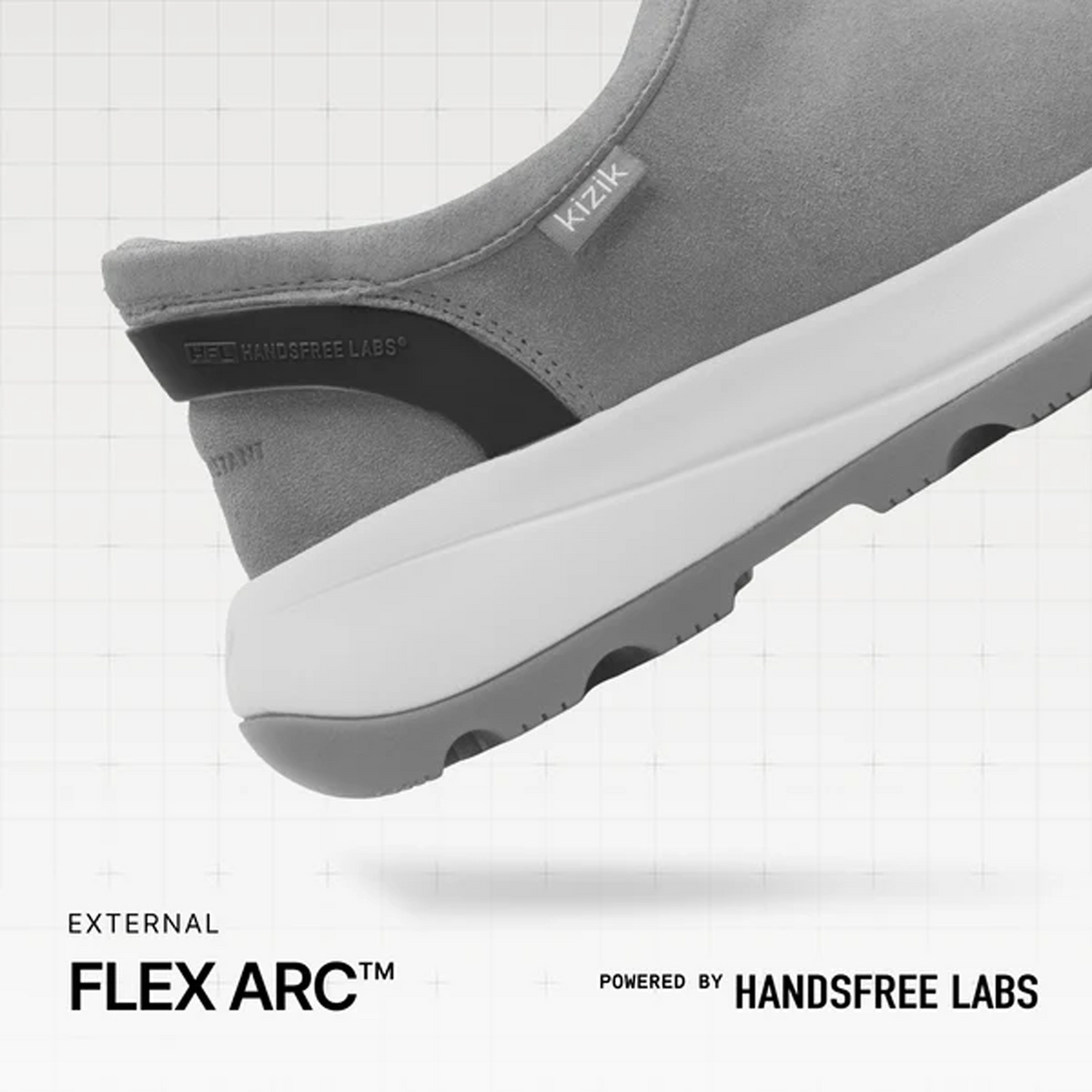 Kizik Juno 2 Moc (Men) - Demitasse/Morning Dove Athletic - Casual - Slip On - The Heel Shoe Fitters