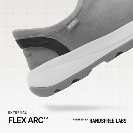 Kizik Juno 2 Moc (Men) - Demitasse/Morning Dove Athletic - Casual - Slip On - The Heel Shoe Fitters