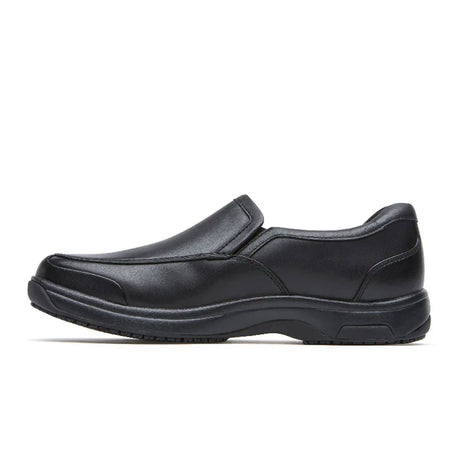 Dunham Battery Park Service Work Shoe (Men) - Black Boots - Work - Low - Soft Toe - The Heel Shoe Fitters