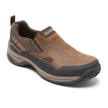 Dunham Ludlow Cloud Plus Slip On (Men) - Brown Dress-Casual - Slip Ons - The Heel Shoe Fitters