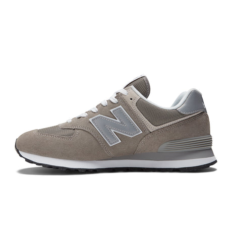 New Balance 574 (Men) - Grey/White Athletic - Casual - Lace Up - The Heel Shoe Fitters