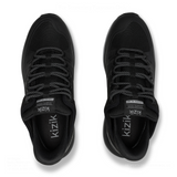 Kizik London All-Terrain Mid Waterproof Sneaker (Men) - Black/Alloy Athletic - Casual - Lace Up - The Heel Shoe Fitters