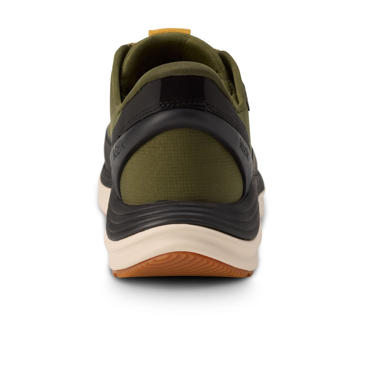 Kizik London All-Terrain Sneaker (Men) - Dark Olive/Whitecap Gray Athletic - Casual - Lace Up - The Heel Shoe Fitters