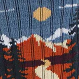 SockSmith Enjoy The View Crew Sock (Men) - Blue Accessories - Socks - Lifestyle - The Heel Shoe Fitters