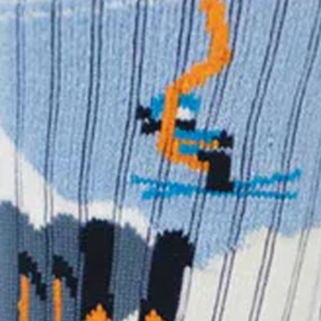 SockSmith Ski Run Crew Sock (Men) - Blue Accessories - Socks - Lifestyle - The Heel Shoe Fitters