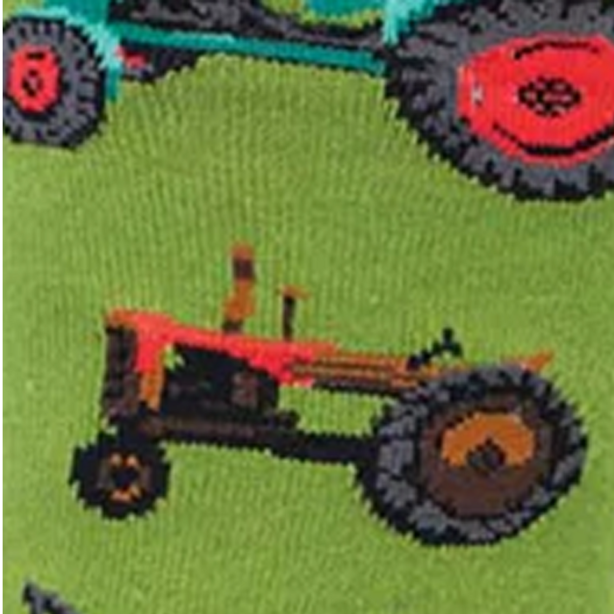 SockSmith Tractors Crew Sock (Men) - Green Accessories - Socks - Lifestyle - The Heel Shoe Fitters