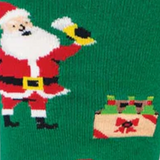 SockSmith Santa's Thirsty Crew Sock (Men) - Green Accessories - Socks - Lifestyle - The Heel Shoe Fitters