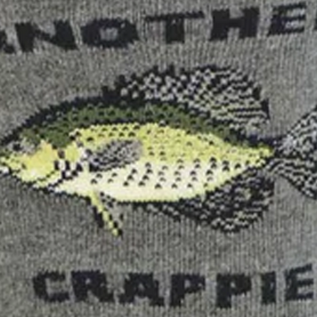 SockSmith Crappie Day Crew Sock (Men) - Charcoal Heather Accessories - Socks - Lifestyle - The Heel Shoe Fitters