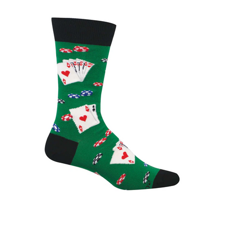 SockSmith The Nuts Crew Sock (Men) - Green Accessories - Socks - Lifestyle - The Heel Shoe Fitters