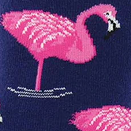 SockSmith Flamingo Crew Sock (Men) - Navy Accessories - Socks - Lifestyle - The Heel Shoe Fitters