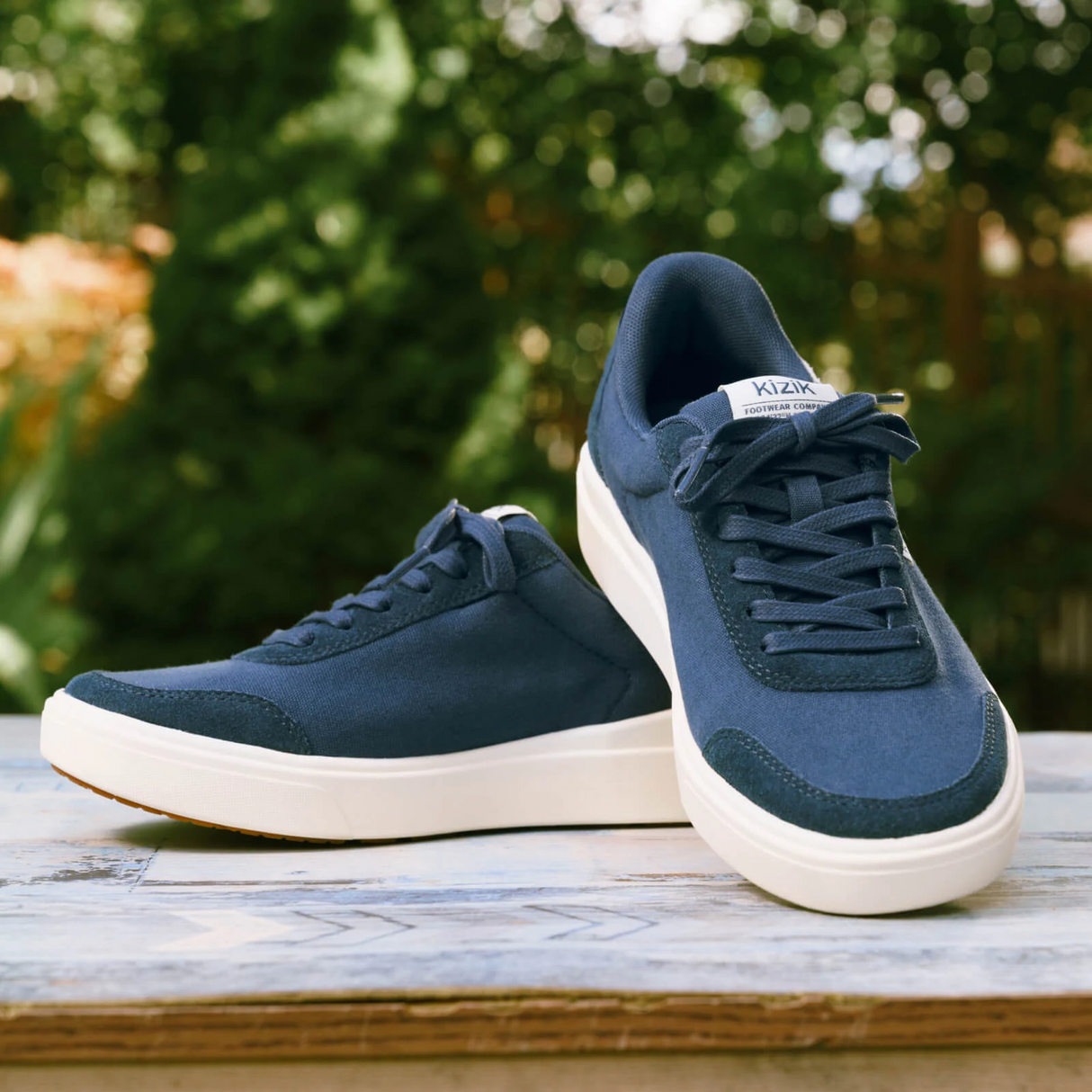 Kizik Prague 2 Sneaker (Men) - Reflecting Pond Athletic - Casual - Lace Up - The Heel Shoe Fitters