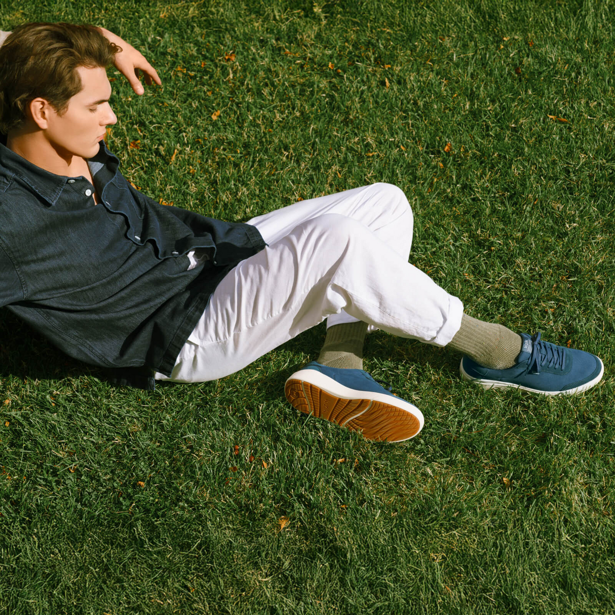 Kizik Prague 2 Sneaker (Men) - Reflecting Pond Athletic - Casual - Lace Up - The Heel Shoe Fitters