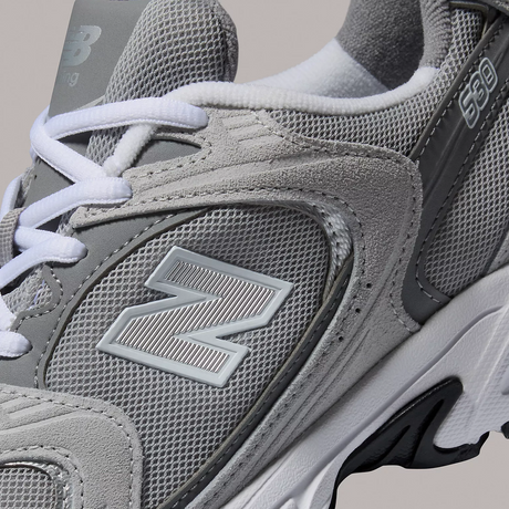 New Balance 530 Sneaker (Unisex) - Raincloud/Shadow Grey/Silver Metallic Athletic - Casual - Lace Up - The Heel Shoe Fitters