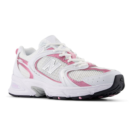 New Balance 530 Sneaker (Unisex) - White/Pink Sugar Athletic - Casual - Lace Up - The Heel Shoe Fitters