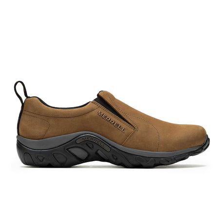 Merrell J52927Z Jungle Moc Slip On (Men) - Nubuck/Brown Hiking - Low - The Heel Shoe Fitters