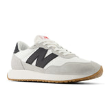 New Balance 237 (Men) - White/Brighton Grey/Black Athletic - Running - Stability - The Heel Shoe Fitters