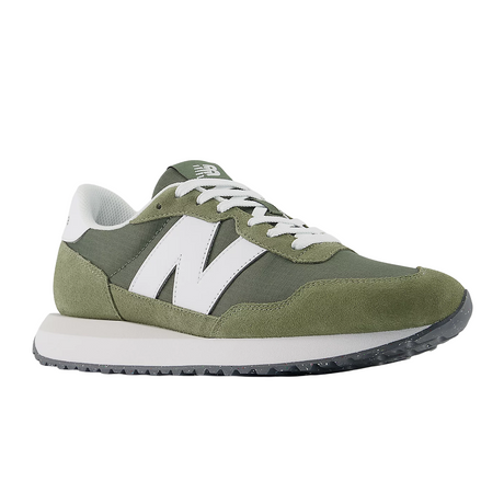 New Balance 237 Sneaker (Men) - Dark Olivine/NB 103 White Athletic - Casual - Lace Up - The Heel Shoe Fitters