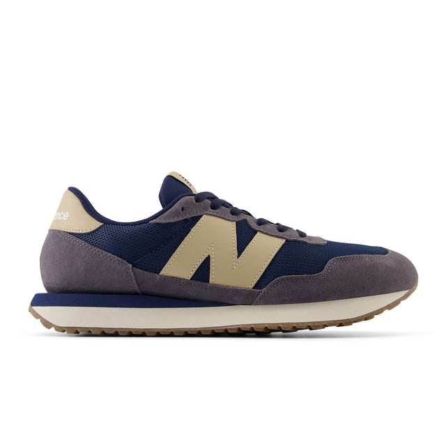 New Balance 237 Sneaker (Unisex) - Navy/Beige Athletic - Casual - Lace Up - The Heel Shoe Fitters