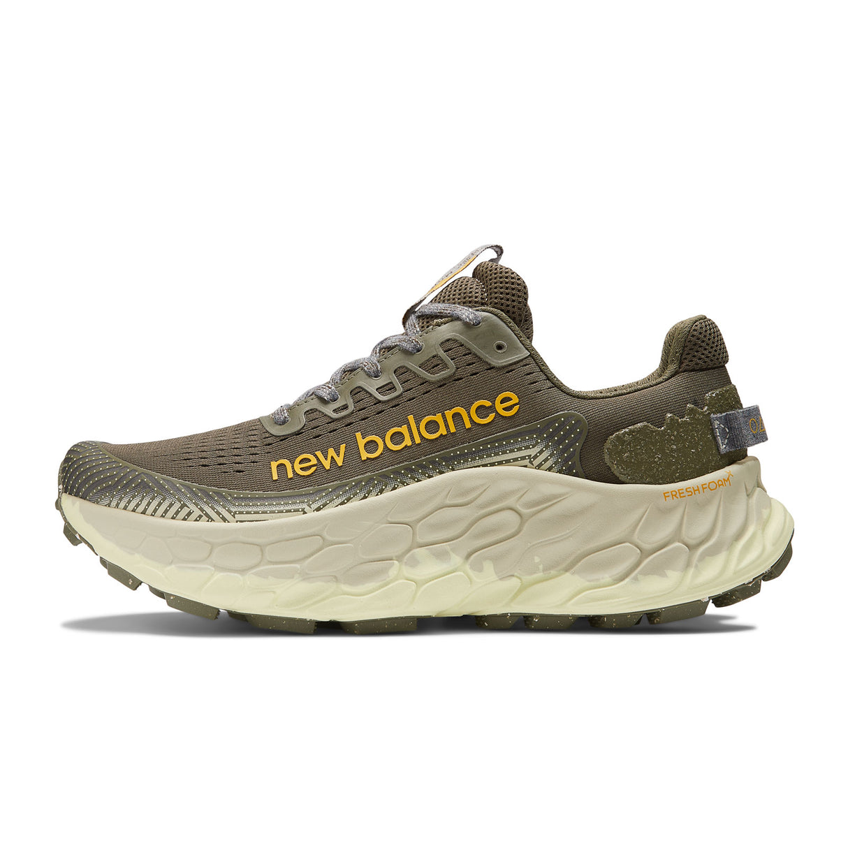 New Balance Fresh Foam X More Trail v3 Running Shoe (Men) - Dark Camo Athletic - Running - Trail - The Heel Shoe Fitters