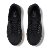 Kizik Wasatch Leather Low (Men) - Blackout
