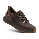 Kizik Wasatch Leather Low (Men) - Soft Silt/Demitasse