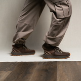 Kizik Wasatch Leather Low (Men) - Soft Silt/Demitasse