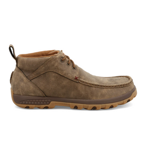 Twisted X Chukka Driving Moc (Men) Dress-Casual - Slip On - The Heel Shoe Fitters