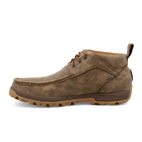 Twisted X Chukka Driving Moc (Men) - Bomber Boots - Work - Low - The Heel Shoe Fitters