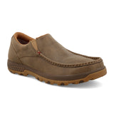 Twisted X Slip On Driving Moc (Men) - Bomber Boots - Work - Low - The Heel Shoe Fitters