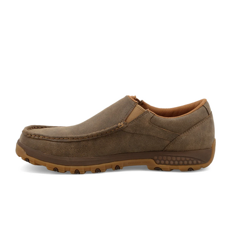 Twisted X Slip On Driving Moc (Men) - Bomber Boots - Work - Low - The Heel Shoe Fitters