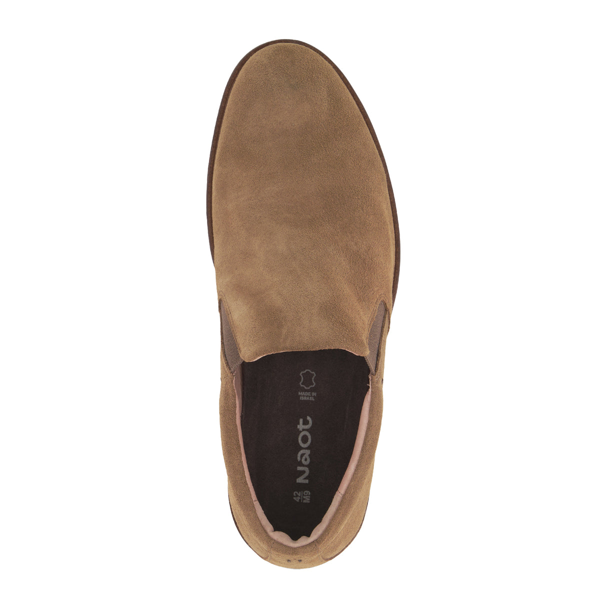 Naot Manhattan Slip On (Men) - Acorn Suede Dress-Casual - Slip On - The Heel Shoe Fitters