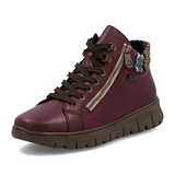 Rieker Heike N1305 Sneaker Boot (Women) - Vino/Orange Multi