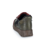 Rieker N1353 Heike Ankle Boot (Women) - Wine/Efeu/Antik Boots - Casual - Low - The Heel Shoe Fitters