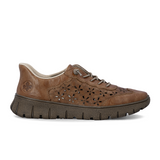 Rieker Heike 58 Sneaker (Women) - Brown Athletic - Casual - Lace Up - The Heel Shoe Fitters