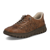 Rieker Heike 58 Sneaker (Women) - Brown Athletic - Casual - Lace Up - The Heel Shoe Fitters