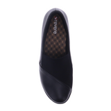 Revere Naples Stretch Loafer (Women) - Black French Dress-Casual - Loafer - The Heel Shoe Fitters