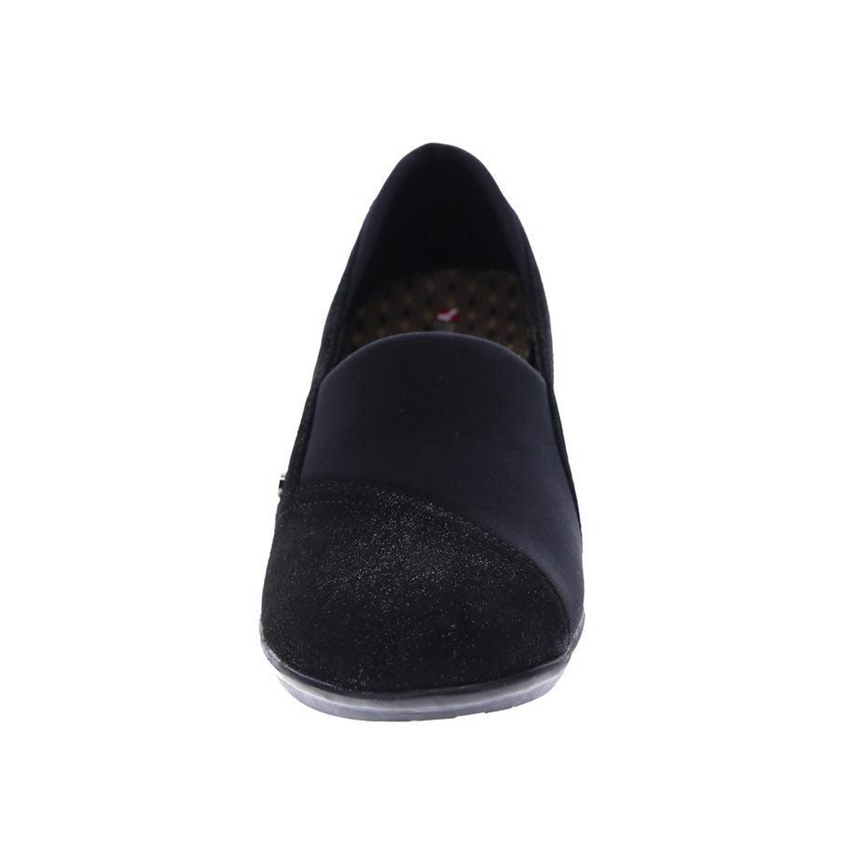 Revere Naples Stretch Loafer (Women) - Midnight Black Dress-Casual - Loafer - The Heel Shoe Fitters