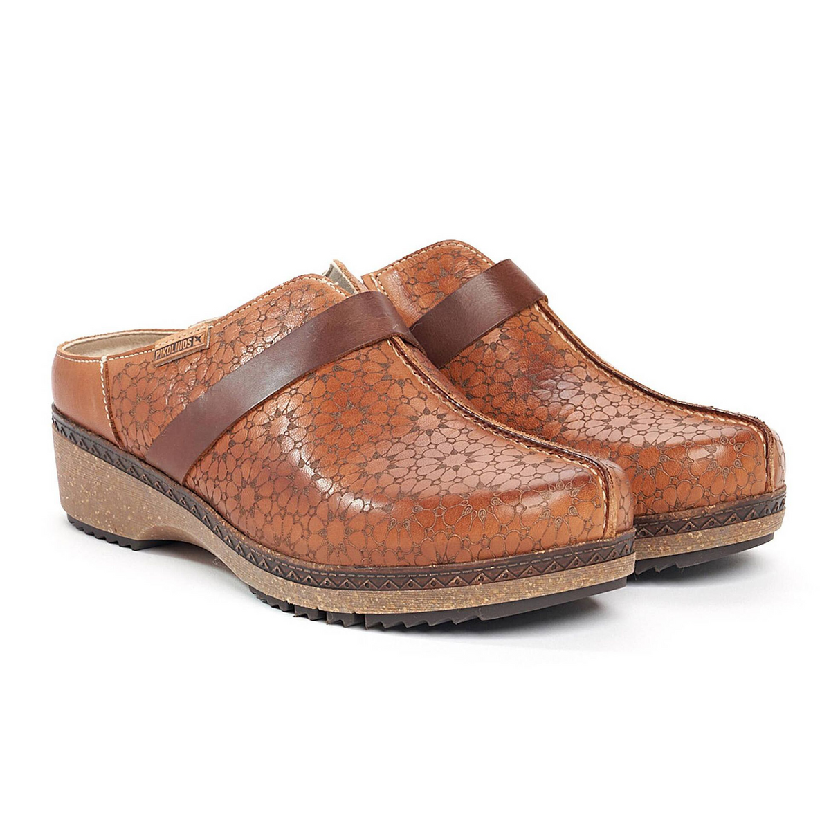 Pikolinos Granada NAW0W-3656C1 Clog (Women) - Brandy Dress-Casual - Clogs & Mules - The Heel Shoe Fitters