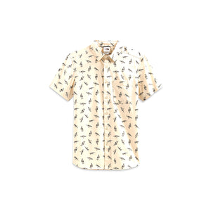 The North Face Baytrail Pattern Short Sleeve Shirt (Men) - Gravel Bird Watcher Print Sportswear - Upperbody - Short Sleeve - The Heel Shoe Fitters