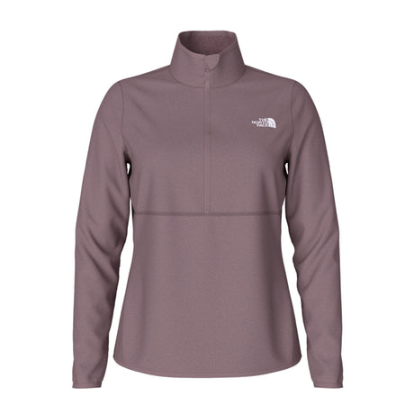 The North Face Canyonlands 1/4 Zip (Women) - Fawn Grey Heather Apparel - Top - Long Sleeve - The Heel Shoe Fitters