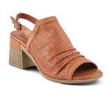 Spring Step Noctium (Women) - Camel Sandals - Heel/Wedge - The Heel Shoe Fitters