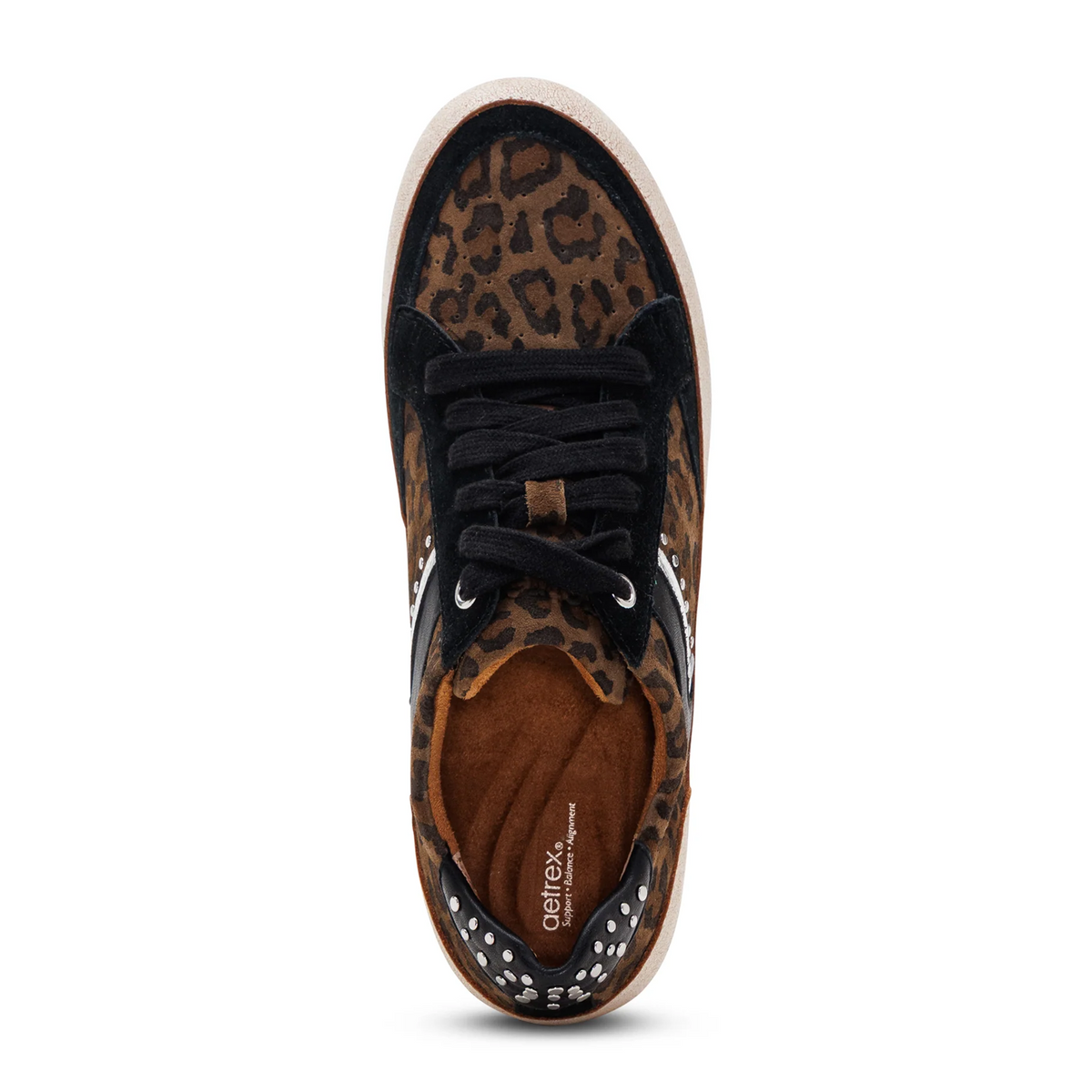 Aetrex Tess Sneaker (Women) - Leopard