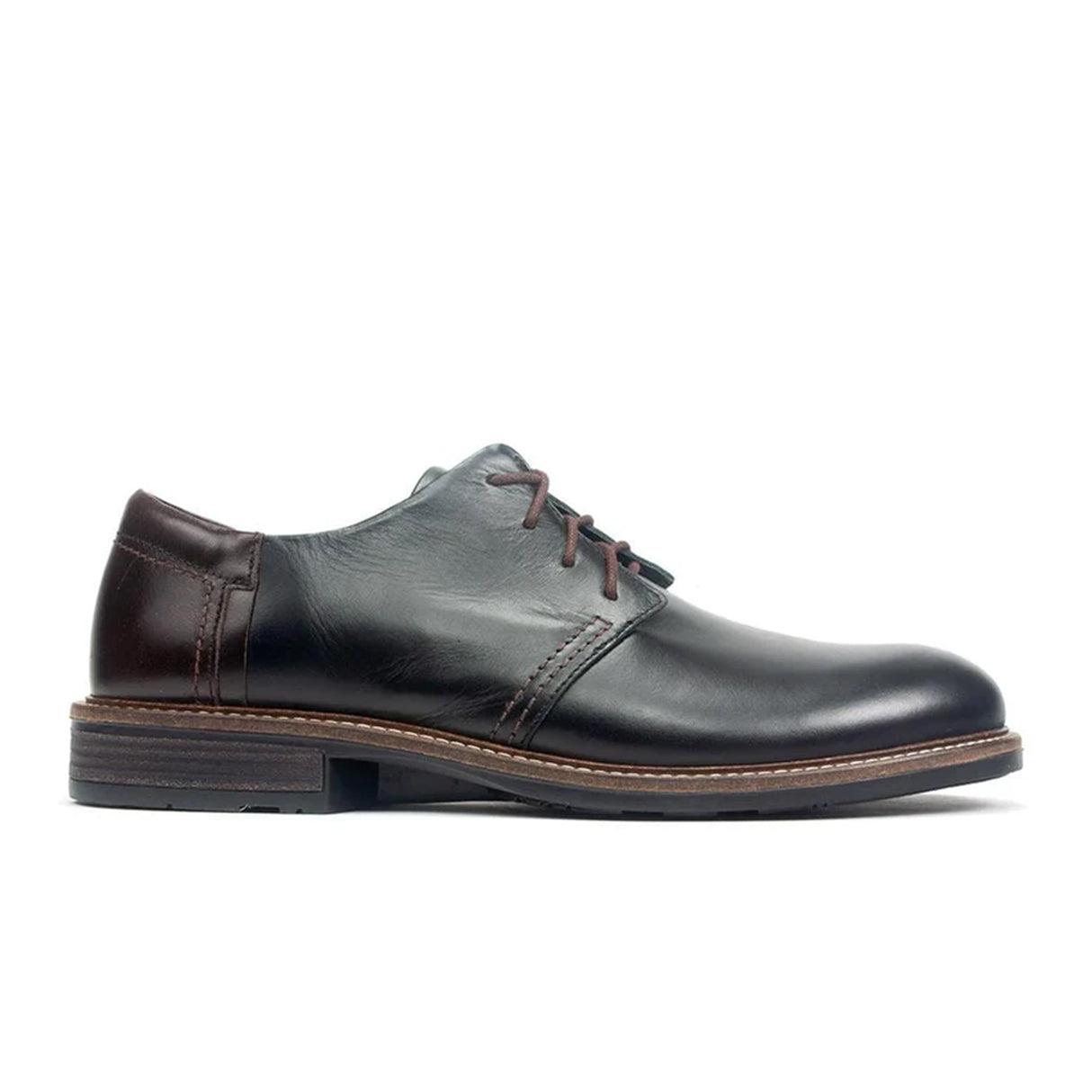 Naot Chief Oxford (Men) - Black Raven Dress-Casual - Oxford - The Heel Shoe Fitters